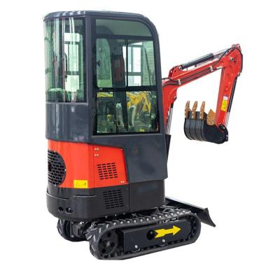 China Construction Manufacturer Supply High Grade Small Hoe Digging Digger Excavator Rear Loader for sale