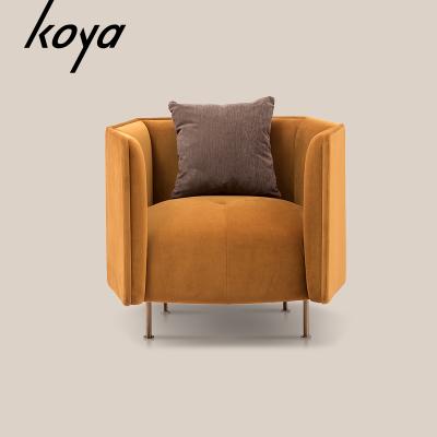 China OEM New Design Armchair Living Room Sofa Chair Home Bedroom Chair Fabric French Barrel Chair for sale