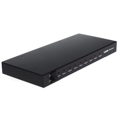 China 1 × 8 HDMI splitter Max Single Link Range up to 1920X1080P for sale