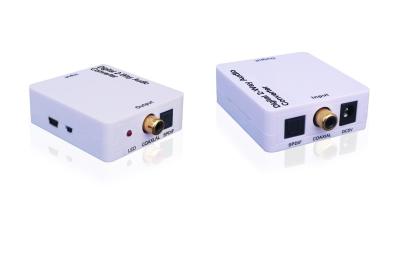 China Digital 2-Way Audio Converters Coaxial to Toslink or Toslink t Coaxial for sale