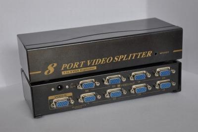 China 8-Port VGA Splitter 250MHz for sale