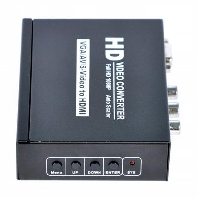 China VGA+CVBS+S-Video+Stereo to HDMI Converter for sale