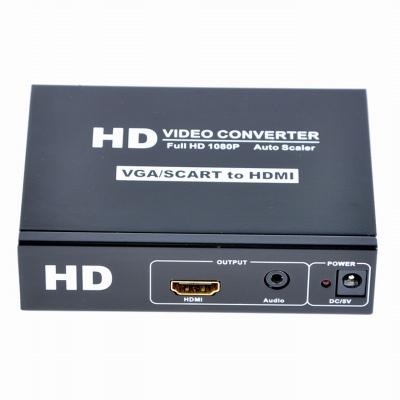 China VGA+SCART+Stereo to HDMI Converter for sale