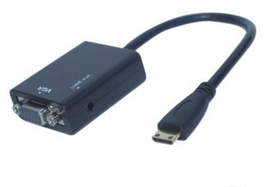 China HDMI to VGA and Audio Converter for sale