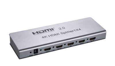 China 1X4 HDMI 2.0 Splitter 4K for sale