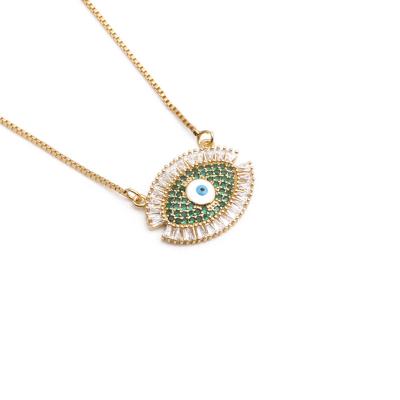 China New CLASSIC Jewelry Women Necklace Gold Plated Jewelry Necklace Demon Eyes Necklace for sale