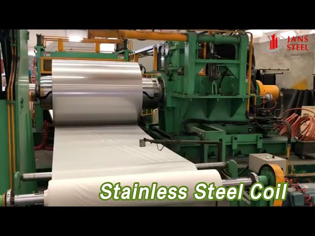 Slit Stainless Steel Coil 420 430 904L BA Surface Cold Rolled For Decoration