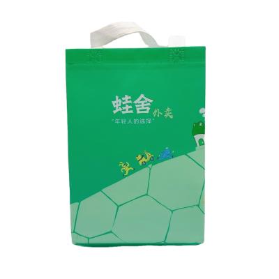 China Customizable Pattern Recyclable Popular Hot Selling Hot Selling Nonwoven Waterproof Tote Bag for sale