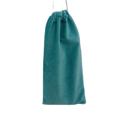 China New Style Recyclable Solid Color Cotton Drawstring Bag Multiple Convenient Small Drawstring Bag for sale