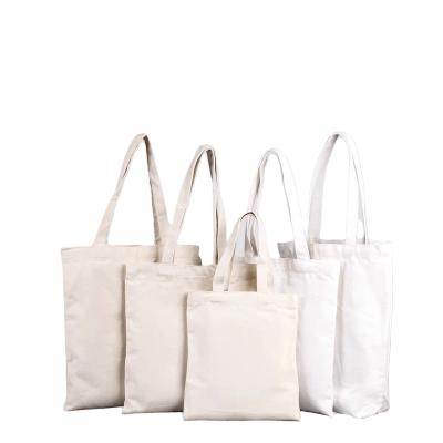 China Good Quality Customizable Recyclable Cotton Empty Bags With Logo Canvas Drawstring Bag Cotton Handbags for sale