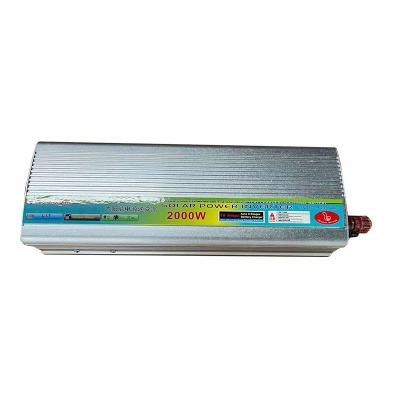 China Home Solar Power System Inverter 100% Pure Sine Wave Power Inverter 2000w 4000w 12v 24v DC To AC 220v Car Camp Inversor for sale