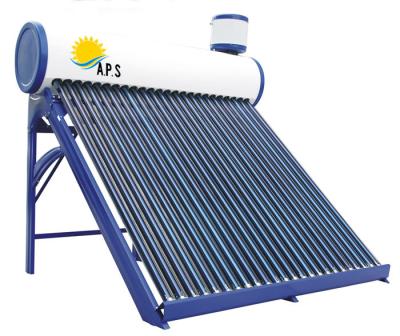 China Economical All-glass Tube on Roof Compact Non-pressure Solar Water Heater Galvanized Steel & SUS304---Non-pressure Model for sale