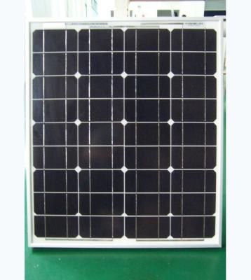 China Mono Solar Panel Mini PV Solar Panels Mono 36cells 45W,50W 100W 18V 125X125 for sale