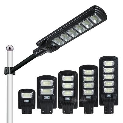 China High Lumen 5730 IP65 Waterproof All In One Solar Street Lamp 50W 100W 150W 200W 250W,300W for sale