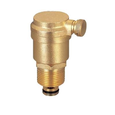 China Natural Brass Safety Valve, Adjustable Brass Air Release Vent Valve, Air Vent Valve for sale