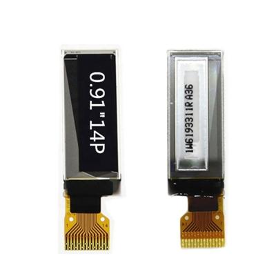 China IC SSD1306 0.91inch OLED Display With 128x32 Resolution IIC Interface 14P White 0.91inch for sale