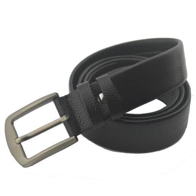 China Genuine Leather Belt GENUINE LEATHER Pin Buckle Luxury Strap Cow Vintage Hot Adjustable Men's Casual Classic With Pure Silver Buckle Belt Color OEM for sale