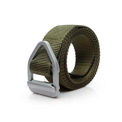 China Cheap Promotional Pure Color OEM Stretch Duty Belt Kit Men Nylon Polyester Elastic Outdoor Tactical Positioning Belt Security Belt for sale