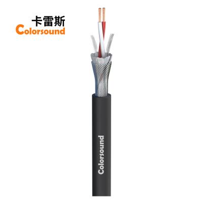 China Speaker Microphone Cable SC-Source MKII; 2x0.25mm2; PVC 6.50 mm; black for sale