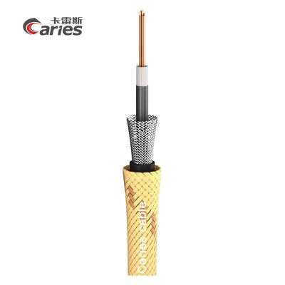 China Copper Instrumentation Cable SC-Classic; 1x0.50mm2; PVC + fabric 6.50 mm; vintage tweed for sale