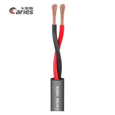 China SP225 Mobile Meridian Loudspeaker Cable; 2x2.50 mm2; PVC 7.80 mm; dark gray for sale