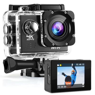 China Recording Function Success 4k 30fps 1080p 60fps Wifi Sports Action Camera Support OEM Customized for sale