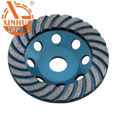 China Diamond Powder 2021 100mm New Type Diamond Turbo Cup Wheel for sale