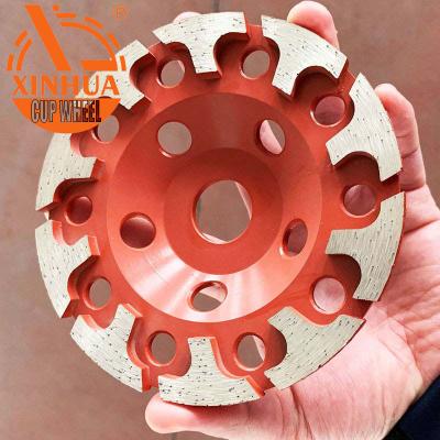 China 2020 New Type Marble Cup Diamond Powder Wheel 100mm for sale