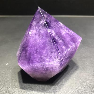 China China Nautral Amethyst Point Crystal Magic Wands Raw Gemstone Purple Quartz Crystal for feng shui for sale