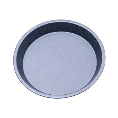 China Non Viable Dark Stick Material Gray Support Custom Carbon Steel Outdoor Pizza Pan for sale