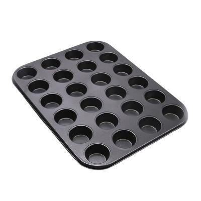 China Sustainable High Quality Even Carbon Steel Heated Baking Mold Rectangular Muffin Pan for sale