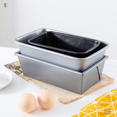 China Factory Sustainable Carbon Steel Baking Bread Pan Easy Demoulding Bread Pan Kitchen Baking Tools Bread Pan for sale