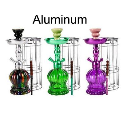 China Premium Shisha Hookah Narguile Aluminum Alloy Hookah Smoking Shisha for sale