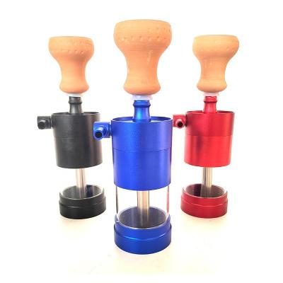 China Small top good quality aluminum hookah shisha portable hookah shisha for sale