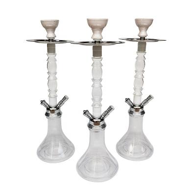 China Factory Direct Wholesale Shisha Hookah Narguile Smoking Led Plastic Clear Clearance Hookah Portable Shisha for sale