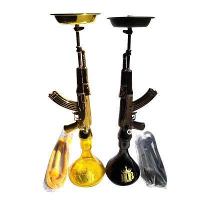 China Shisha Narguile Narguile Gun Shape Hookah Shisha AK47 Arabic Hookah Smoking Shesha for sale