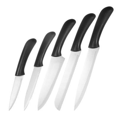 China Kitchen Cutting Foods Hot Sale Kitchen Knife Set PP Handle Knife Stainless Steel Blade for sale