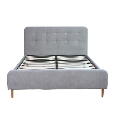 China China Modern Fabric Bed Comfortable Modern Bed Online Shopping Nepal Wood Furniture for sale