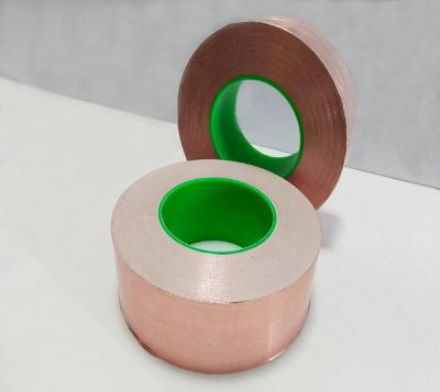 China Double Sided Conductive Adhesive Copper Tape For Mri Rf Faraday Cage Installation for sale