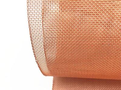 China Stainless Steel Anti Corrosion Wire Mesh With 99% Pure Copper for sale