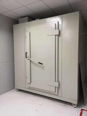 Chine la porte rf de 110dB EMC a protégé la cage 2,1 x 0.9M de armature magnétiques de Faraday de chambre à vendre