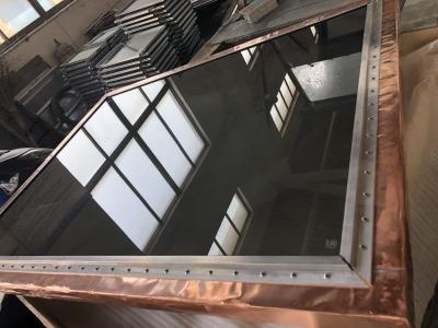 China 1500MM X 1200MM Rf Radiation Shielding Window Glasses Rf Shielding Al Alloy Frame for sale