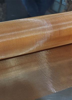 China Fine 1m Mesh Copper Wire Mesh / Rf Shielding Mesh for Filtration up to 250 Mesh 30m to 100m Length for sale