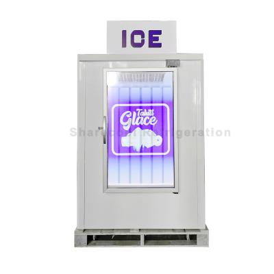 Chine Sharecool a empaqueté la porte en verre de dégivrage de machine à glace avec la lumière de LED à vendre