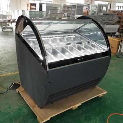 China Gelato Ice Cream Display Freezer for sale