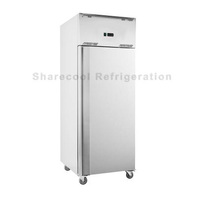 China Commercial Kitchen Stainless Steel Upright Refrigerator for sale