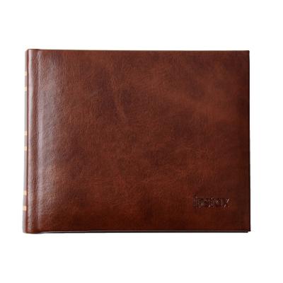 China Luxury PU Leather Mini Photo Album 2.35*3.5 Inch for sale