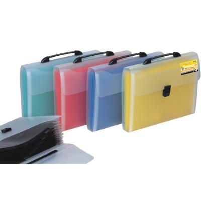 China LExpanding folder is the perfect wholesale plastic transparent clear paper bag office folders pp expanding solution folder for sale