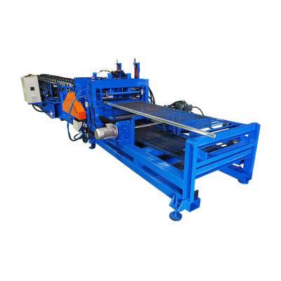 China Automatic Heavy Duty Building Material Shops Supermarket Shelf Board Production Line For Sale for sale