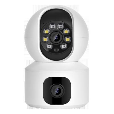 China PAN-TILT Camera Night Vision Hd Baby Monitor IP Mini Wireless Wifi Cctv Babe 360 ​​Degree CCTV Camera Baby Monitor wifi remote camera for sale